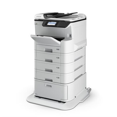 爱普生/EPSON WF-C8690a  A3 彩色打印机  喷墨仓大中型办公数码复合机 含4个纸盒+工作台